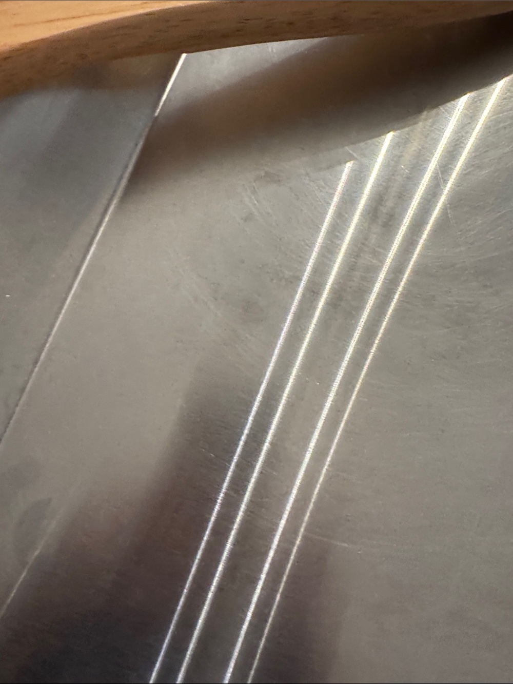 Stainless Steel Pizza Peel with Wooden Handle - Natural - Picture 4 of 4